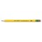 Dixon Ticonderoga My First Woodcase Pencil with Eraser, HB (#2), Black Lead, Yellow Barrel, Dozen